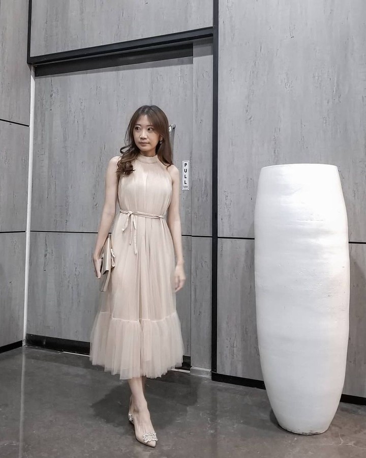 LR084 Fio Dress in Cream