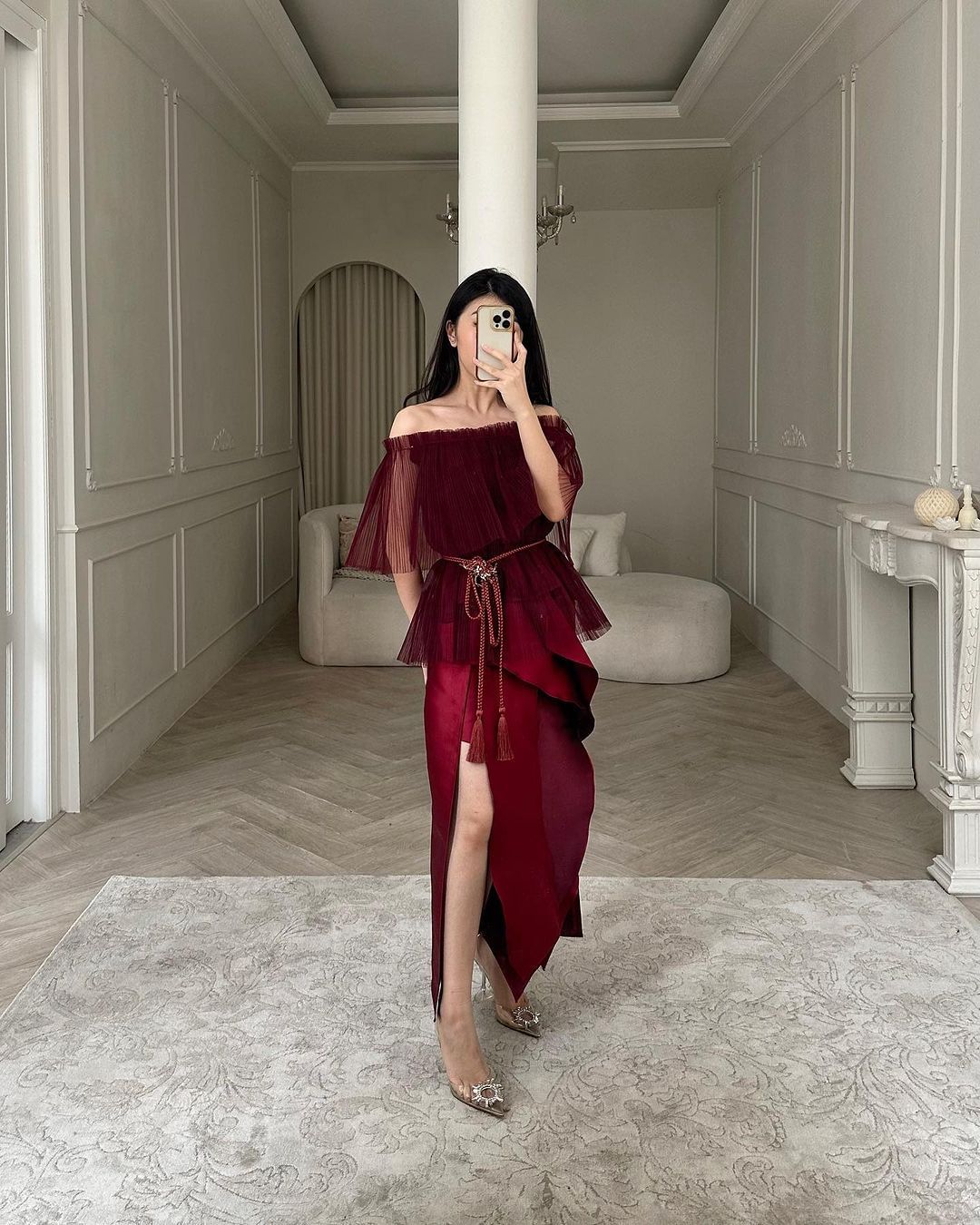 LR175 Rossy Set Maroon