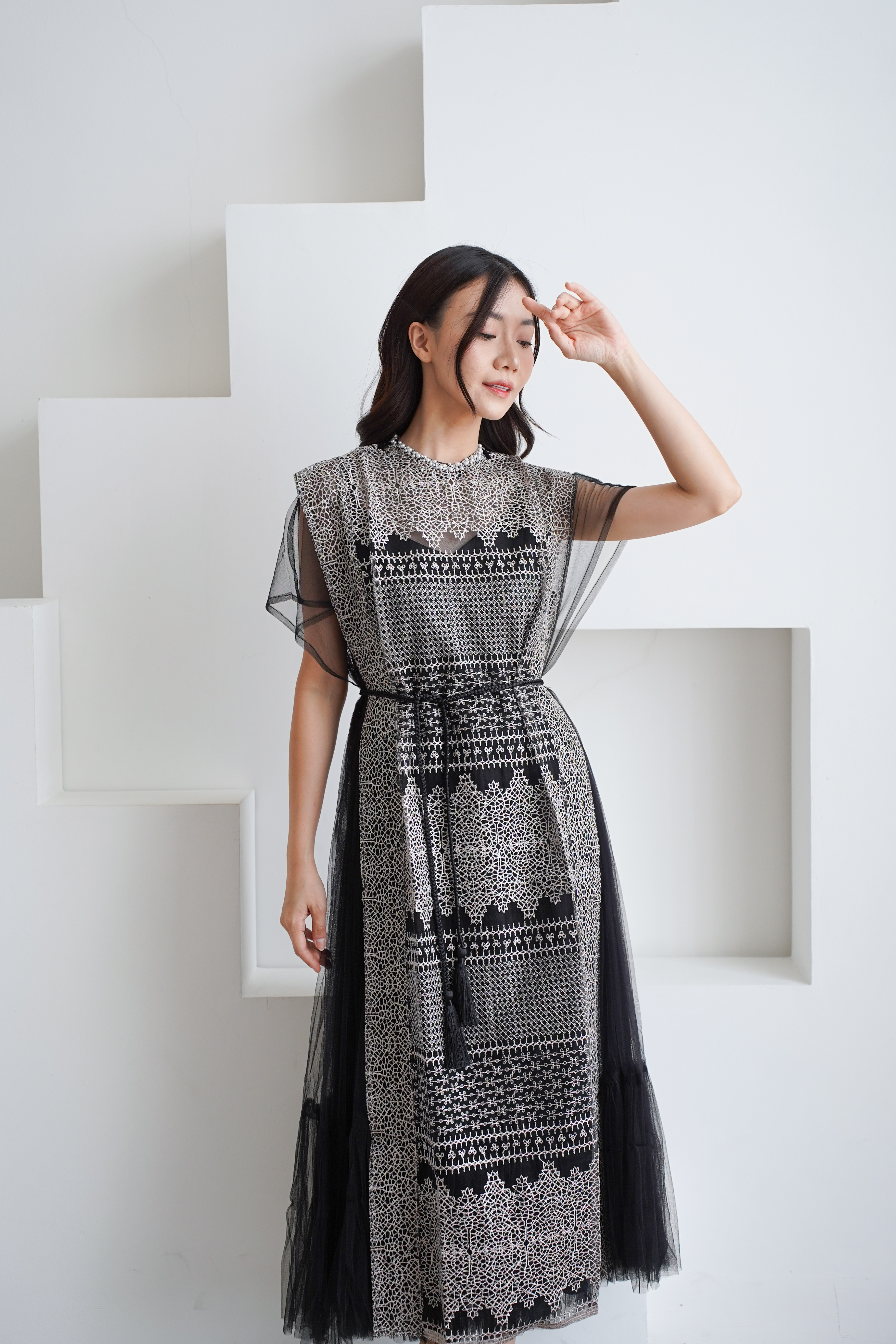 LR230 Aruna Dress in Black