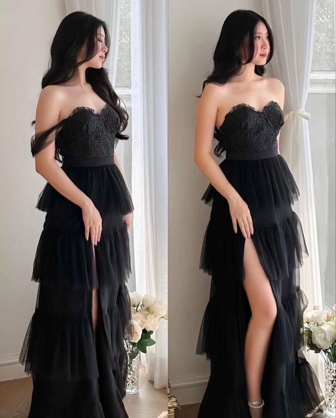 LR141 Juliette Dress in Black