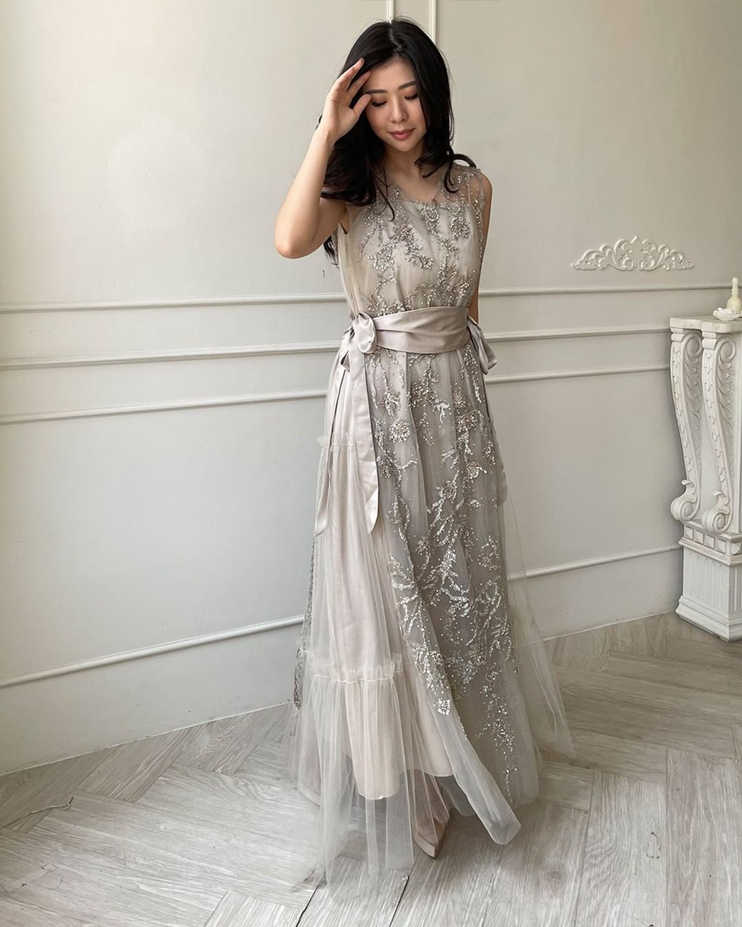 LR159 Amani set Grey Mint