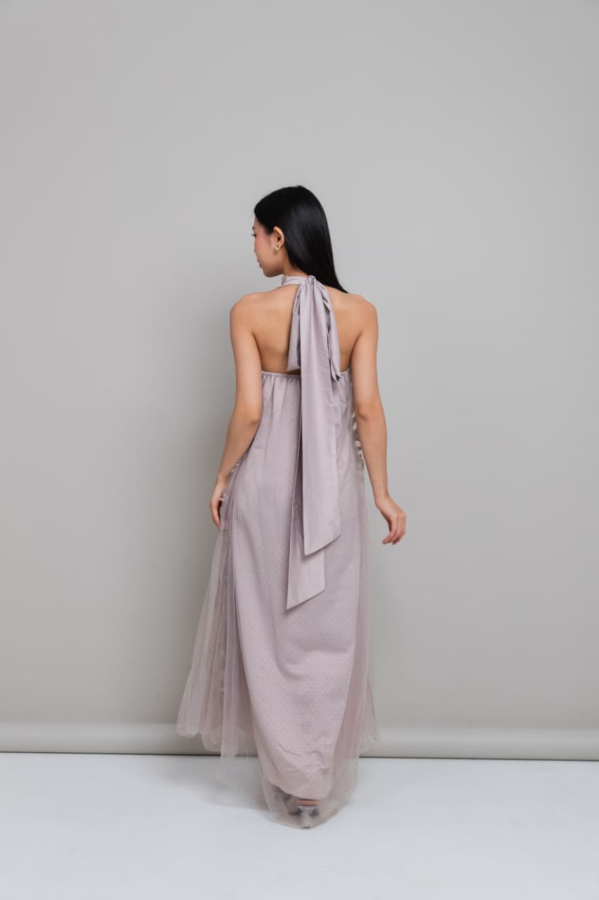 LR162 Daisy Dress in Nude pink